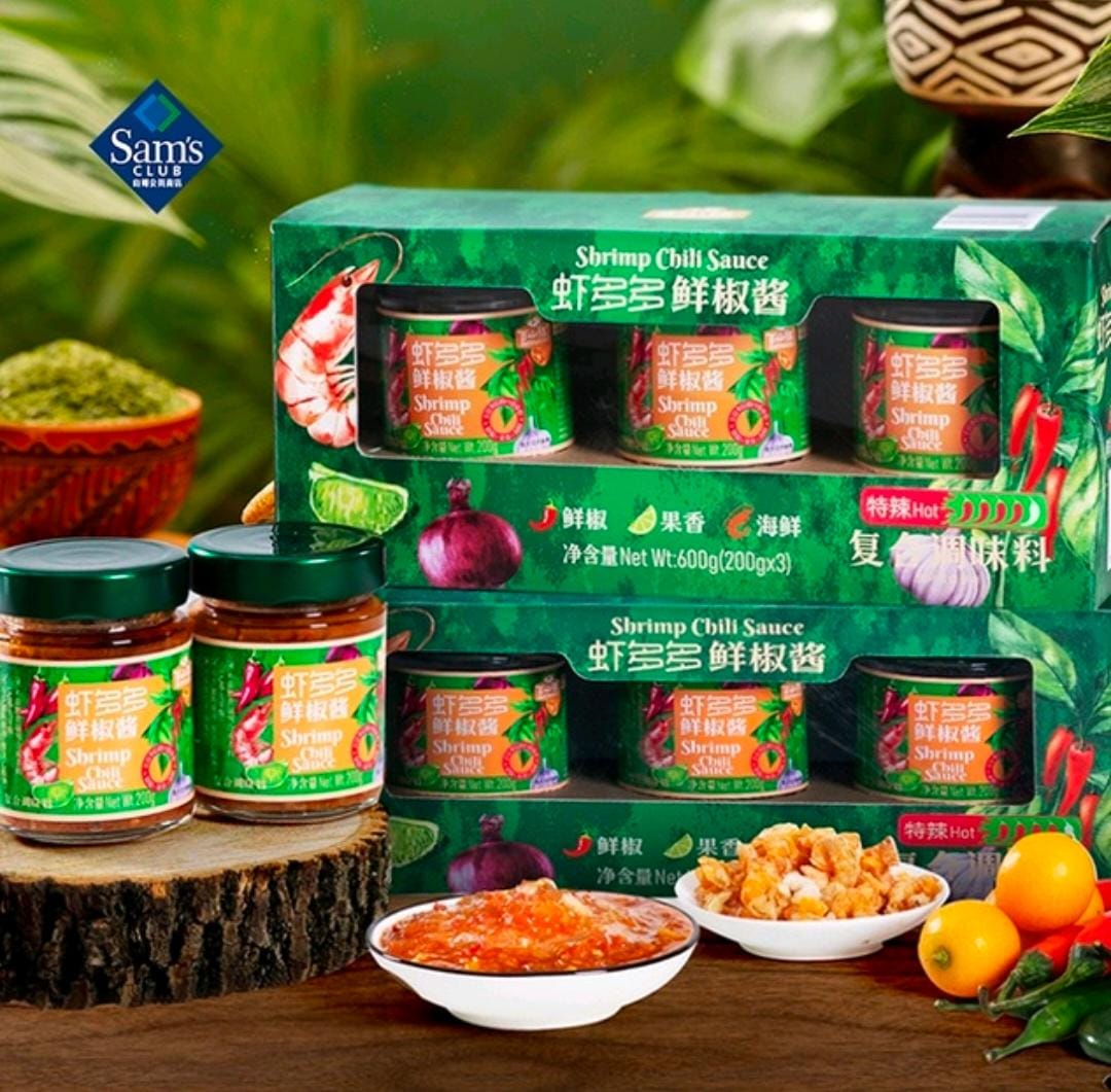 新品🆕百山祖 蝦多多鮮椒醬200g x3 $70套