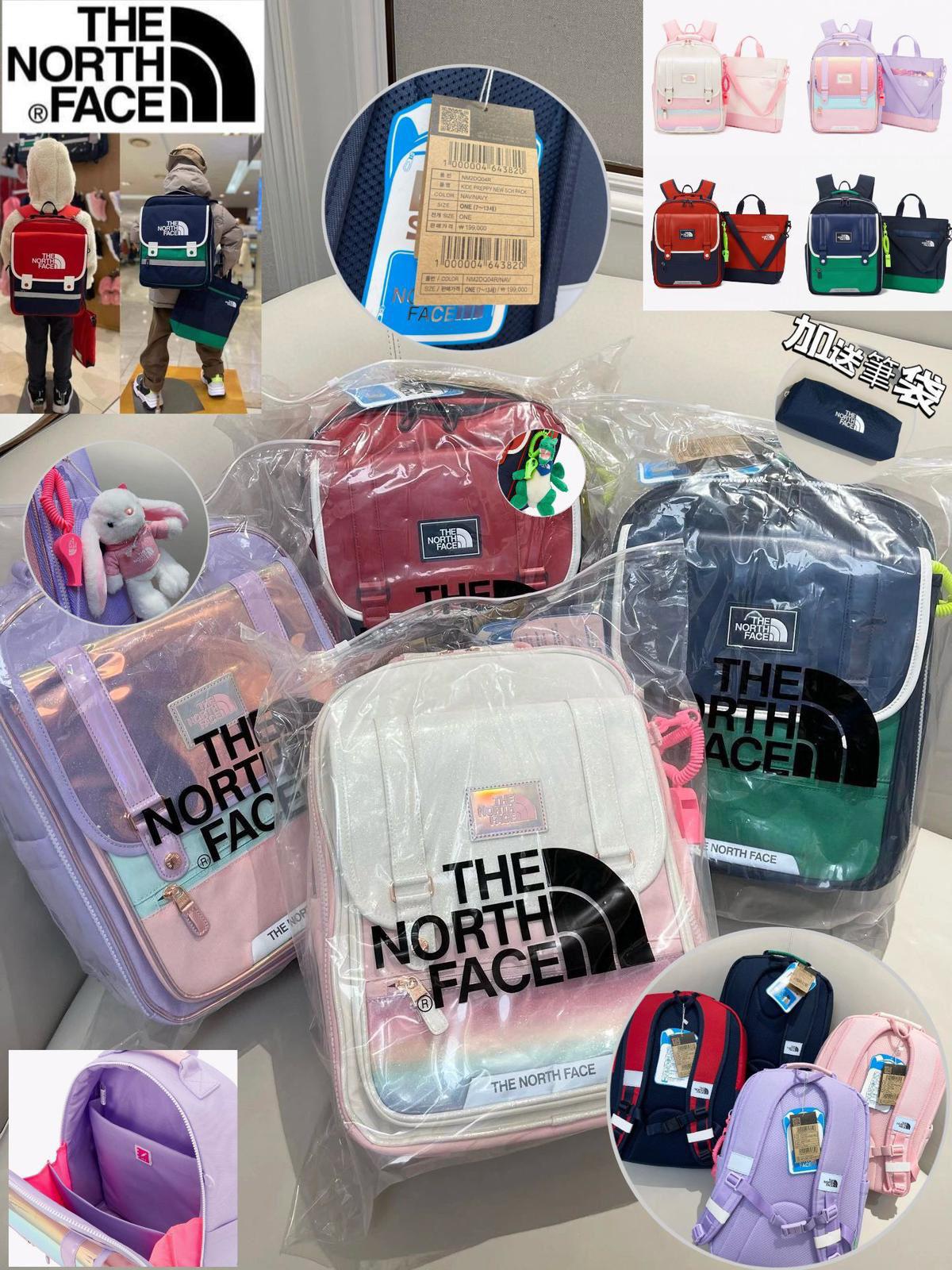 $255套。韓國TNF 兒童書包套裝