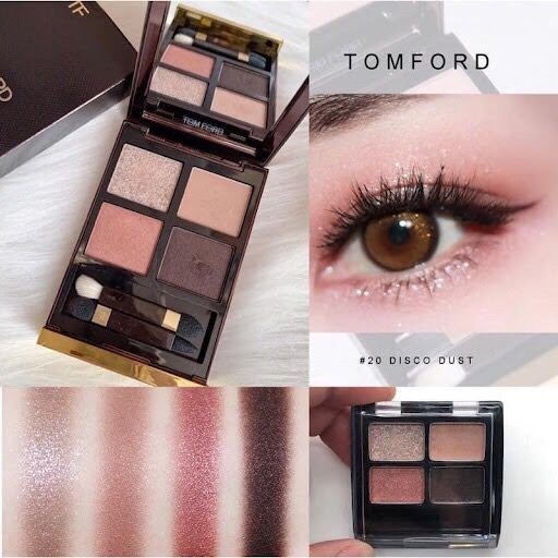 $118盒。TOM FORD TF 四色眼影盤✴️日常配搭