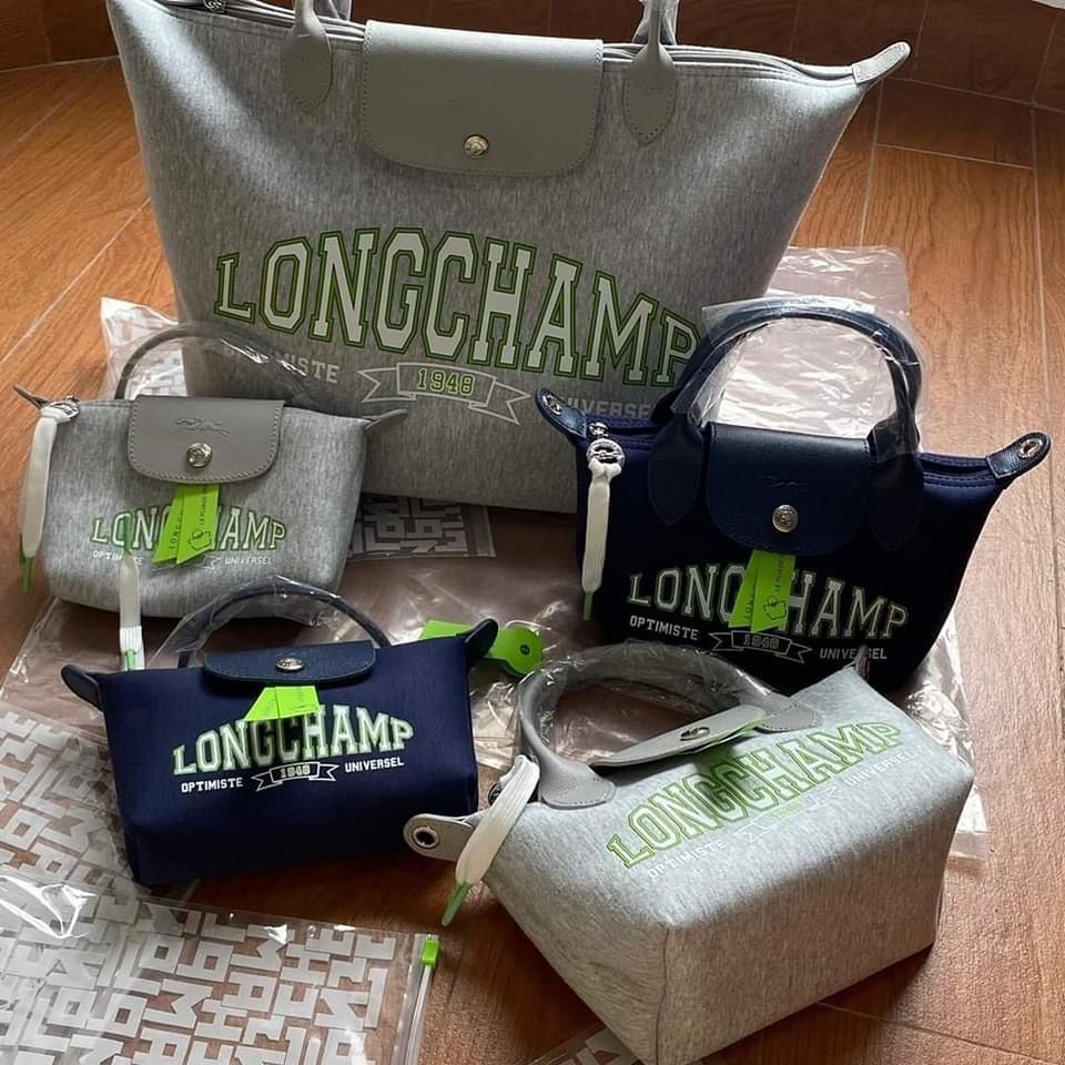 1️⃣餃子袋 $119。2️⃣Mini $158。3️⃣長柄大款 $168。Longchamp Le Pliage University帆布系列