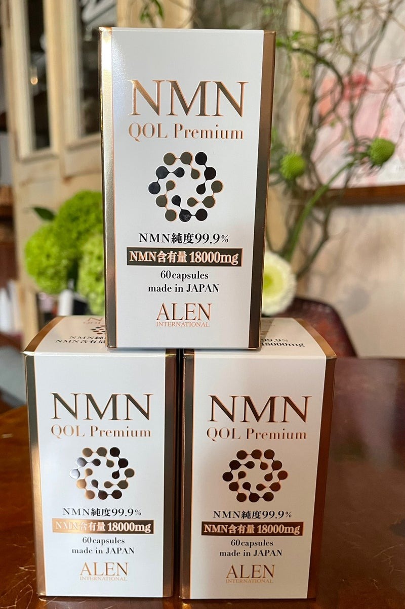日本製ALEN NMN 純度99.9% 18000mg 60粒(每日一至兩粒)