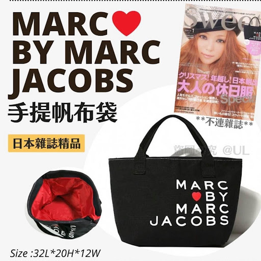 Marc Jacobs 日本雜誌附錄手挽袋$55/1