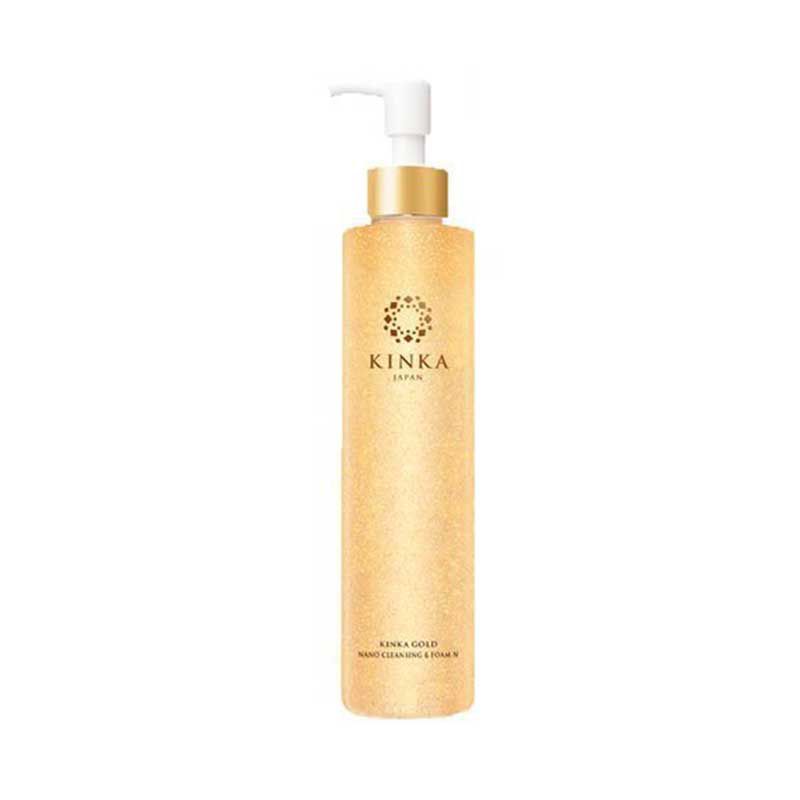 12月尾到$210樽。日本製- KINKA金華金箔納米洗顏+卸妝二用KINKA Gold Nano Cleansing & Foam N