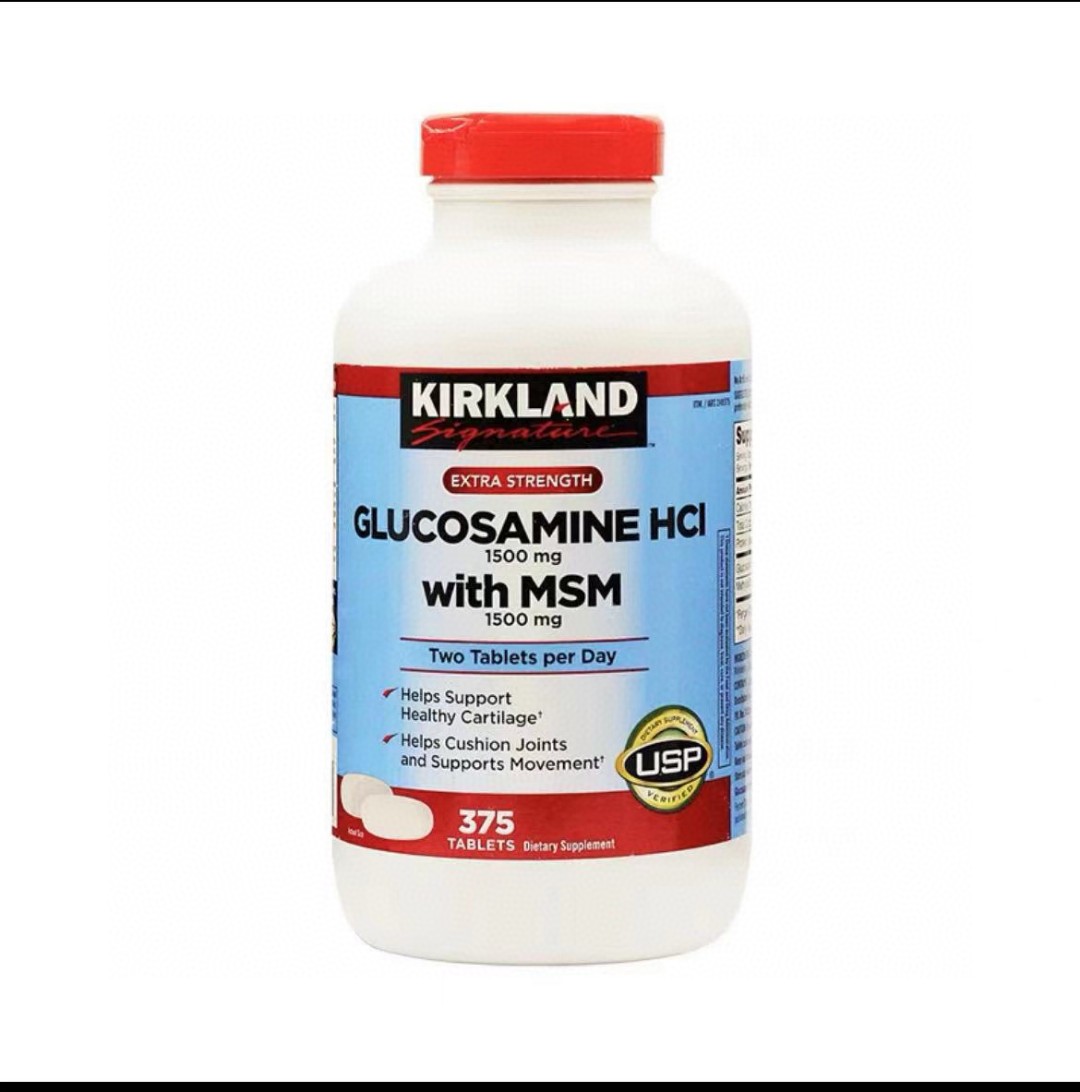 Kirkland柯克蘭HCL鹽酸氨基酸葡萄糖維骨力MSM