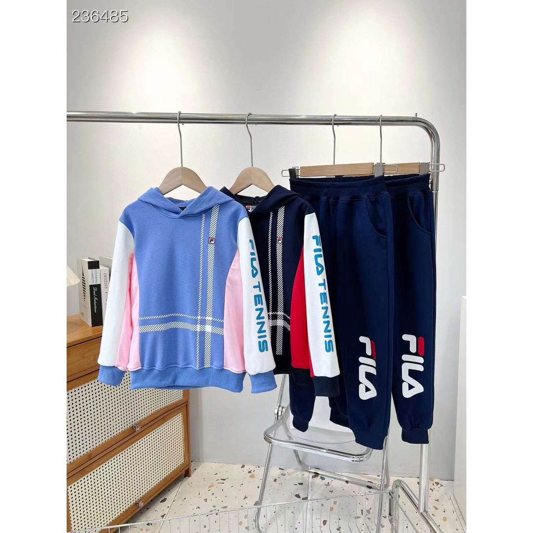 $150套。2套起$140套春款中大童毛圈連帽衛衣套裤