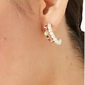$180對。2對起$17O對。Kate Spade 雙hoop耳環