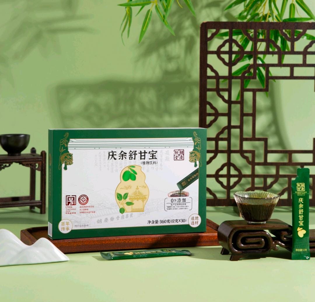 $228@30包。胡慶餘堂 慶餘舒甘寶12g x30包