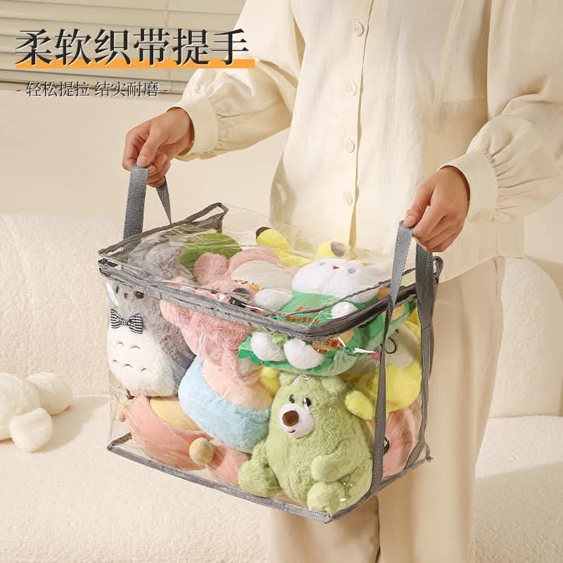$48套3件。玩具收納箱高透明立體款