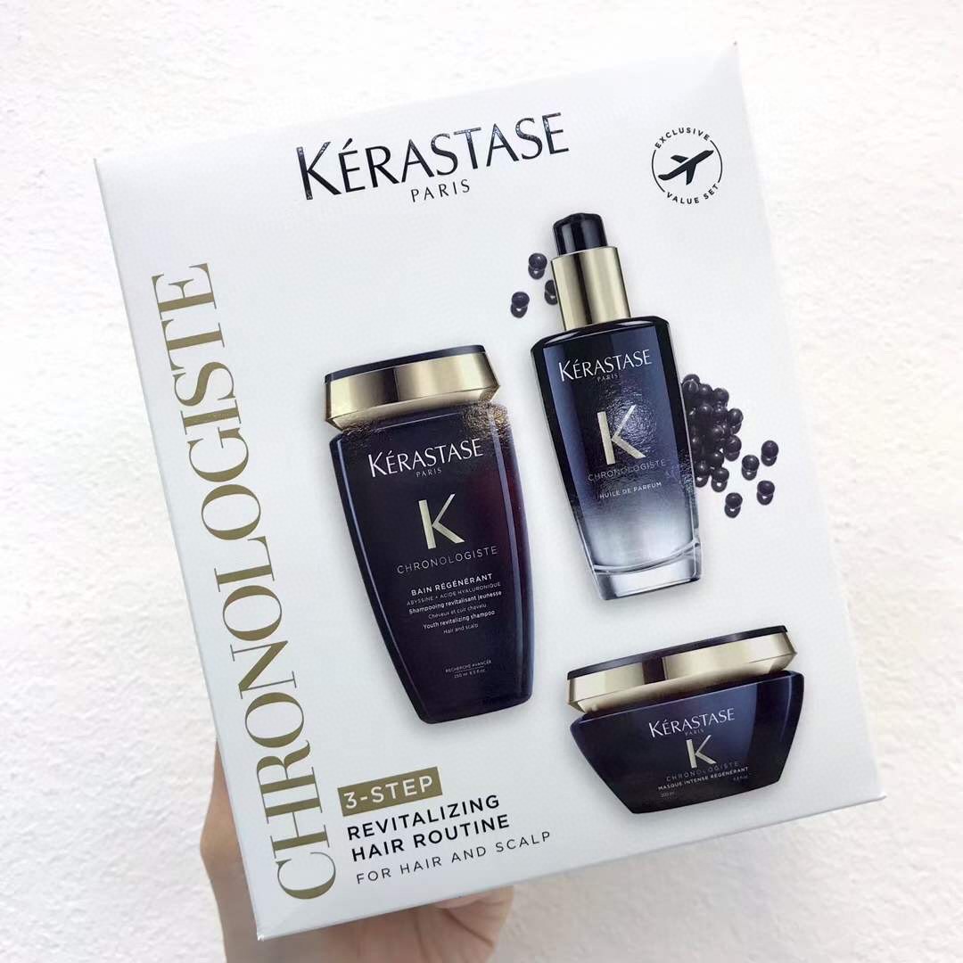 新版Kerastase卡詩黑鑽魚子醬三件套