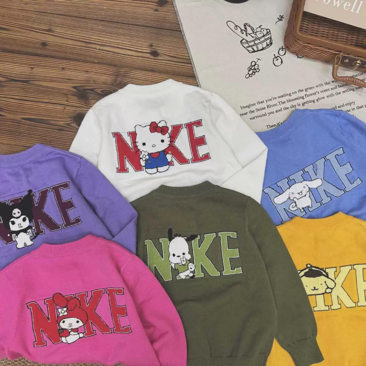 $70件。2件起$ 60件。韩版Sanrio x nk 毛衣开衫