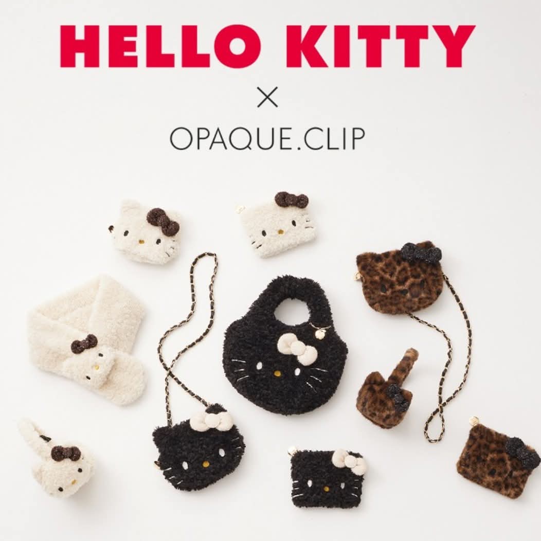 2件起各減$ 10。🐱 KITTY × OC 聯名毛系列袋