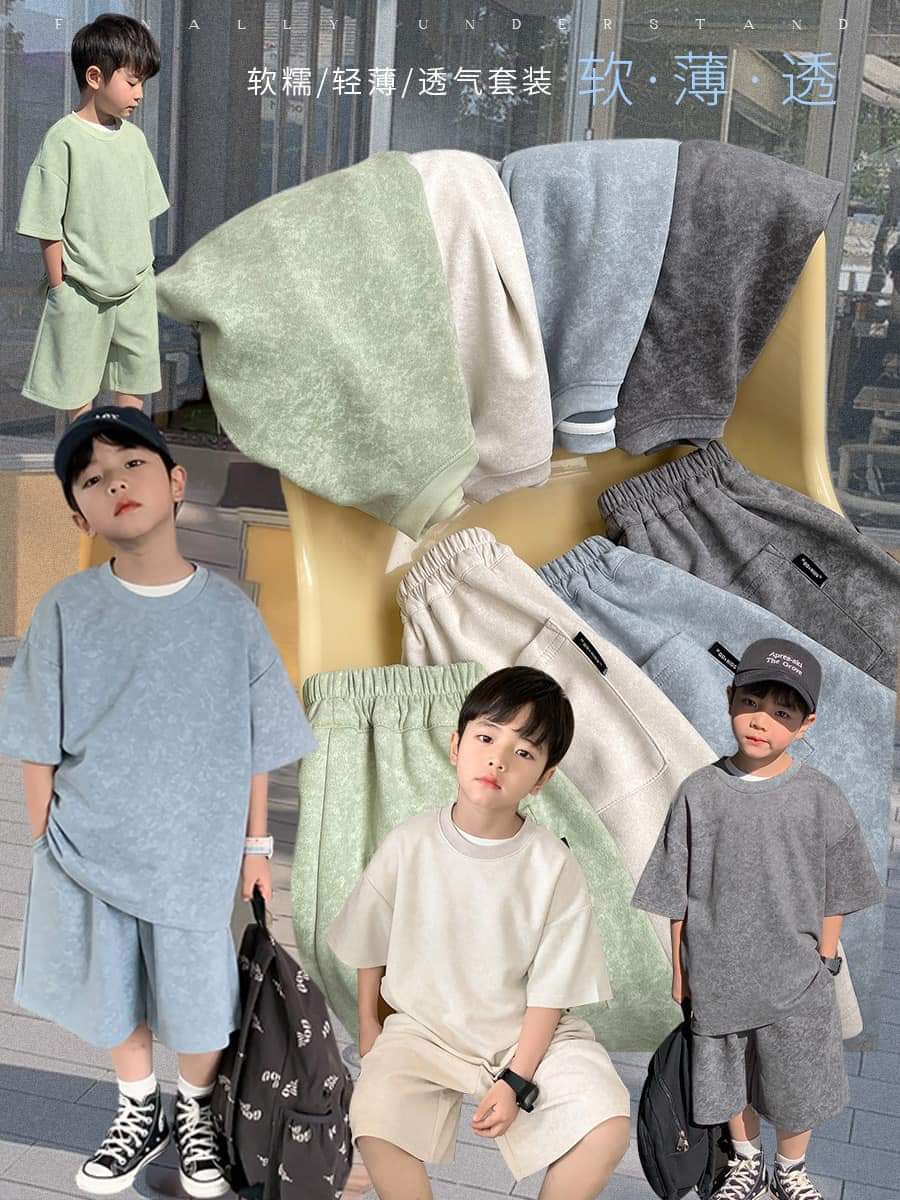 $85套。2套起$80套。2024春夏-男套裝