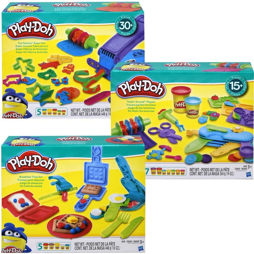 $78盒。2盒起$68盒。美國進口 Play-Doh精選泥膠套裝 3款隨機