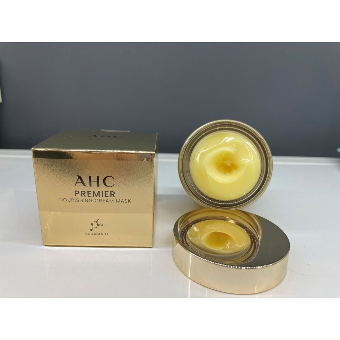 $105/1。2件起$98/1。韓國AHC膠原T4營養睡眠面膜50g