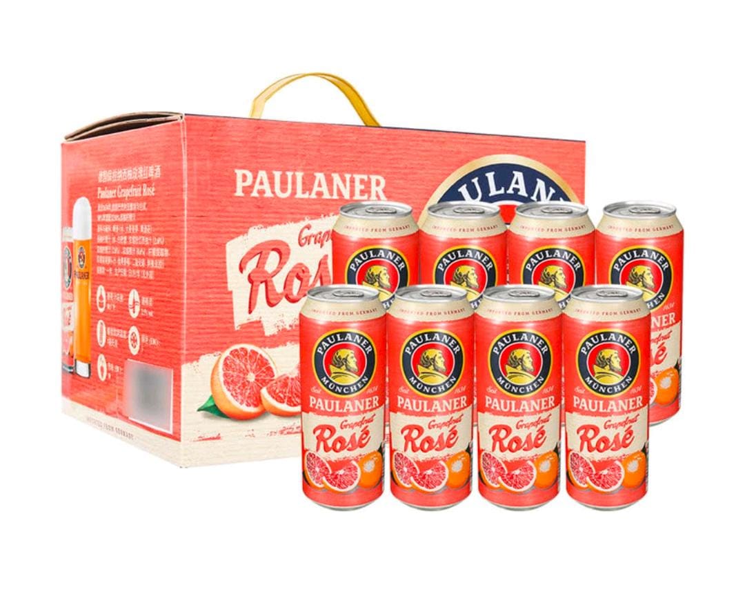 $149@12。保拉納 德國進口 西柚玫瑰紅啤酒500ml x12 啤酒熱度榜Top3
