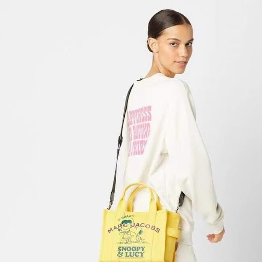 2021新款 ❤️MARC JACOBS THE SNOOPY MINI TOTE BAG