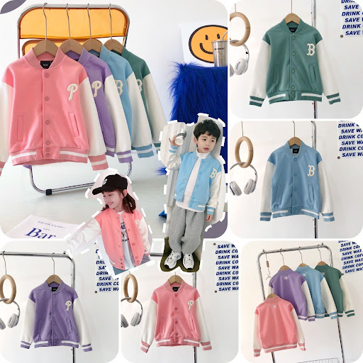$118件。2件起$110件🔹儿童MLB棒球服外套⚾️